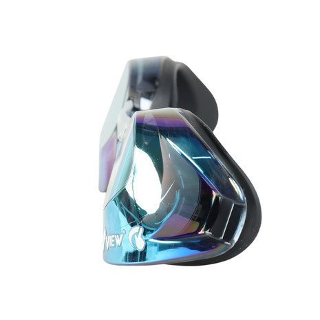 スイミングゴーグル 水泳 レーシングゴーグル Blade NX ミラー 紫 V250SAM LVDP ゴーグル 水泳用 クッション付き