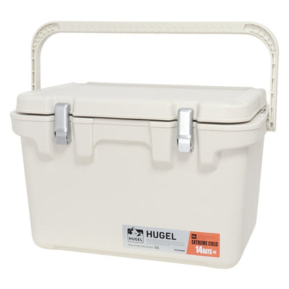 真空断熱クーラーボックス 40L VITC-40R ベージュ