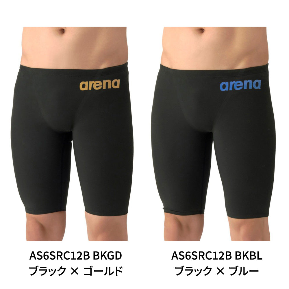 【arena(アリーナ)】 競泳水着 レーシング水着 WA承認  ジュニア 男子ボーイズ AQUAFORCE FUSION-ONE  ハーフレッグ AS6SRC12B