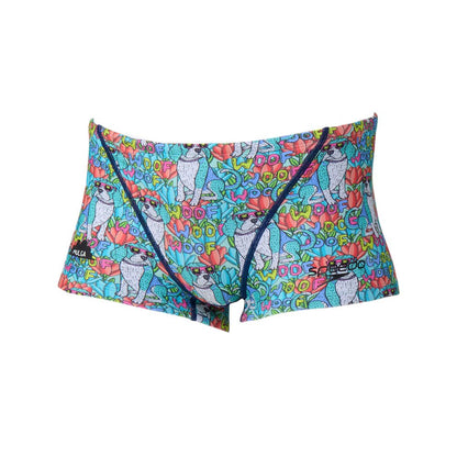 【SPEEDO（スピード）】メンズ 競泳水着 水泳 モルガフラワードッグターンズボックス S-Lサイズ ST52659MU レッグ丈 トレーニング水着