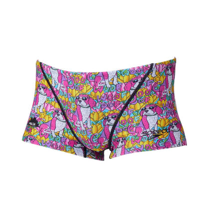 【SPEEDO（スピード）】メンズ 競泳水着 水泳 モルガフラワードッグターンズボックス S-Lサイズ ST52659MU レッグ丈 トレーニング水着