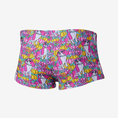【SPEEDO（スピード）】メンズ 競泳水着 水泳 モルガフラワードッグターンズボックス S-Lサイズ ST52659MU レッグ丈 トレーニング水着