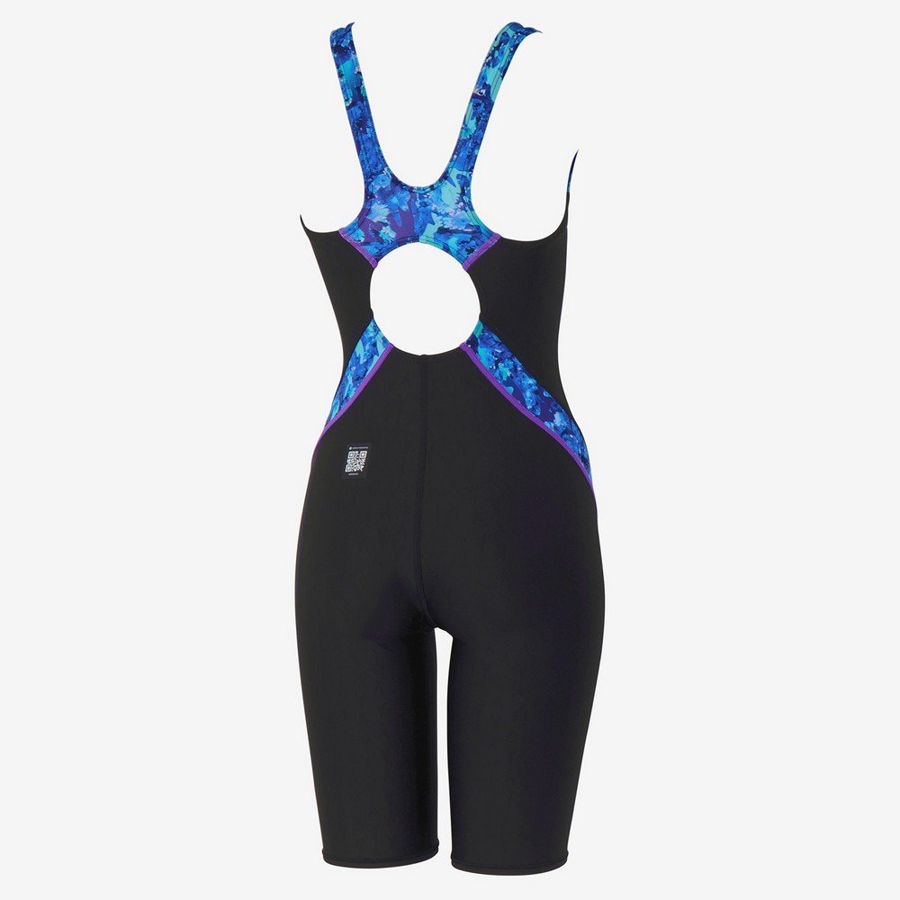 【SPEEDO（スピード）】レディース 競泳水着 水泳 フレックスシグマニューミニオープンバックニースキン WA承認 SCW12652F BL