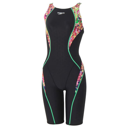 【SPEEDO（スピード）】レディース 競泳水着 水泳 フレックスシグマニューミニオープンバックニースキン WA承認 S-LL SCW12652F