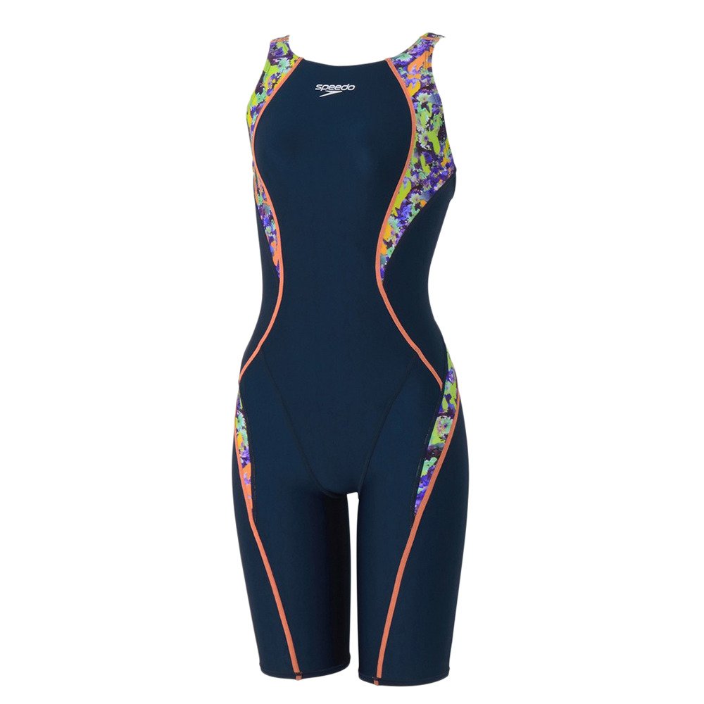 【SPEEDO（スピード）】レディース 競泳水着 水泳 フレックスシグマニューミニオープンバックニースキン WA承認 SCW12652F BL