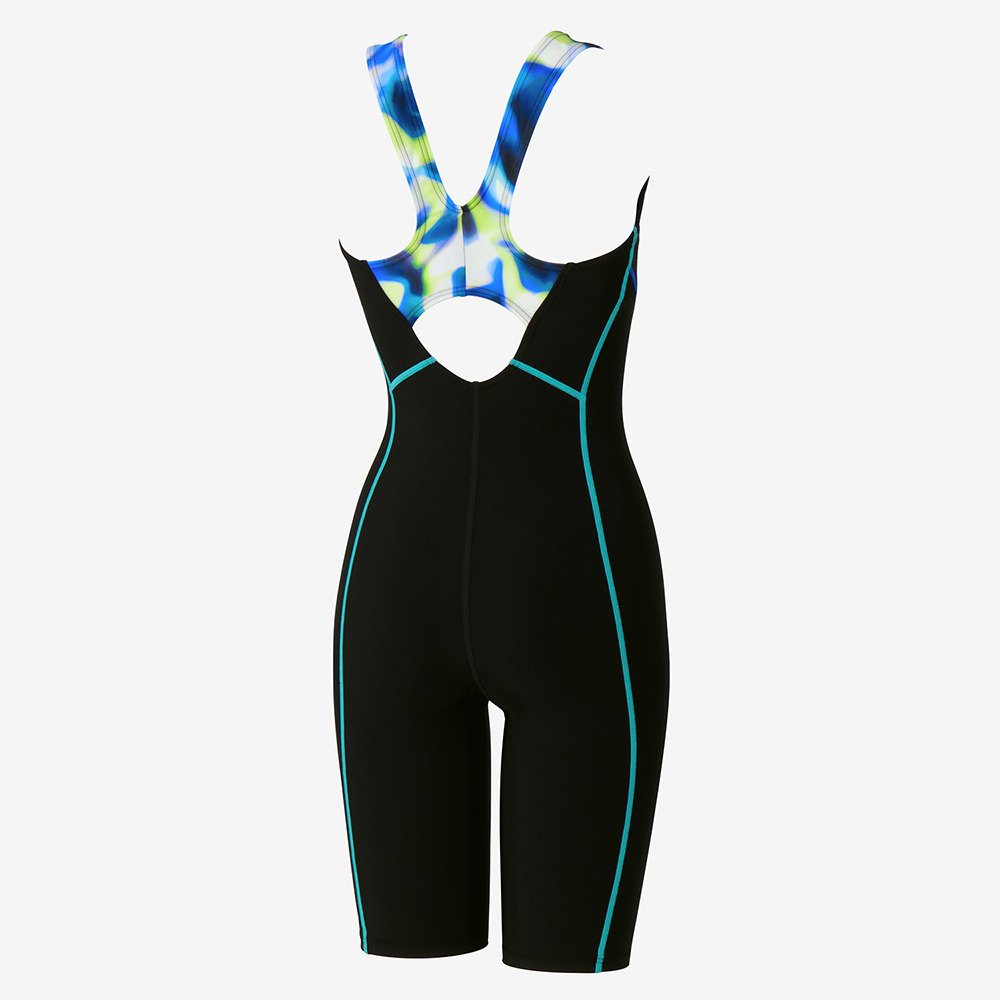【SPEEDO（スピード）】レディース フィットネス水着 水泳 パズルルースンニースキン S-LLサイズ SFW12665 フィットネス