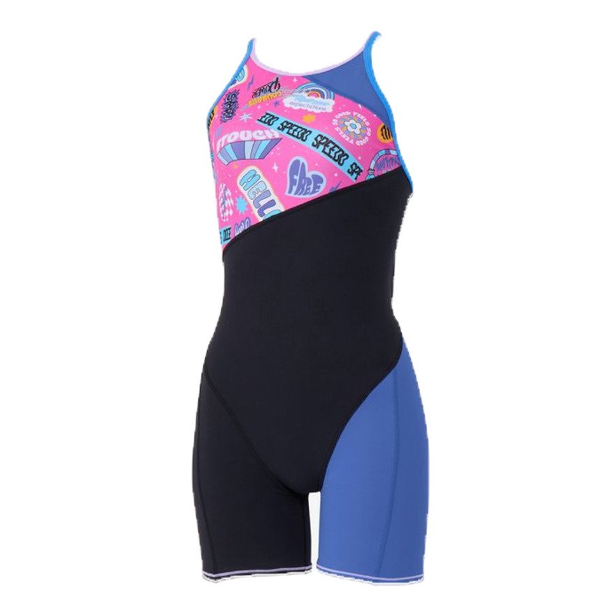 【SPEEDO（スピード）】レディース フィットネス水着 水泳 Colorful Icons TurnS Short Kneeskin STW12655