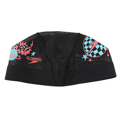 【SPEEDO（スピード）】ユニセックス スイミングキャップ 水泳 メッシュキャップ DISCO M-Lサイズ SE12653 スイムキャップ メッシュ