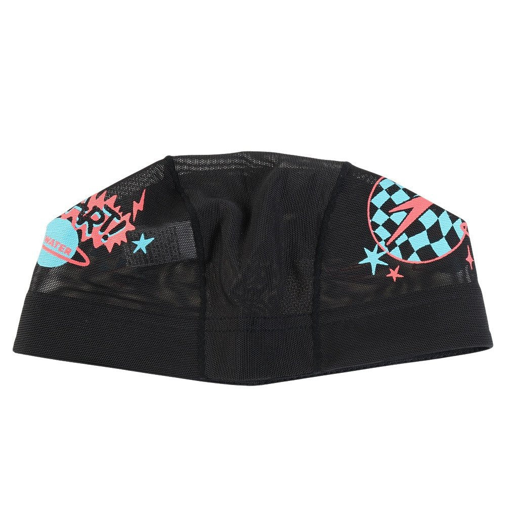 【SPEEDO（スピード）】ユニセックス スイミングキャップ 水泳 メッシュキャップ DISCO M-Lサイズ SE12653 スイムキャップ メッシュ