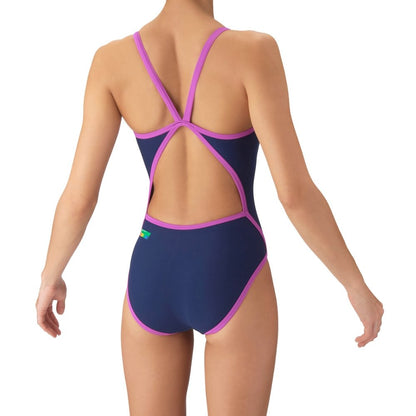 【arena（アリーナ）】ジュニア ガールズ 女子 競泳水着  練習用 トレーニング水着 TOUGHSUIT  タフスーツ AS6FWM27G