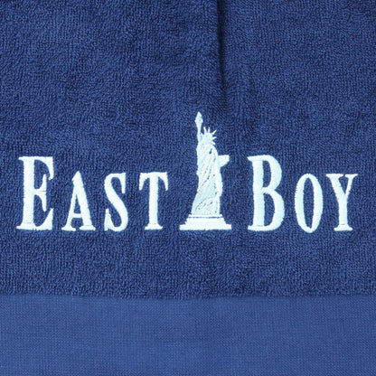 【EASTBOY（イーストボーイ）】スイムタオル 水泳 タオル EB 青 100cm 4363242BLU ラップタオル 巻きタオル