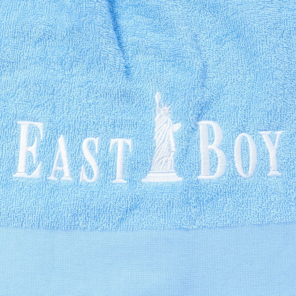 【EASTBOY（イーストボーイ）】スイムタオル 水泳 タオル EB 紺 100cm 4363242NVY ラップタオル 巻きタオル