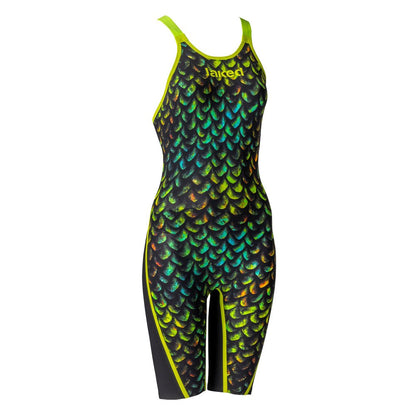 【Jaked（ジャケッド）】競泳水着 レディース 水泳 J-EKO FS OPEN BACK レッグスーツ WA承認モデル 0820112-0009