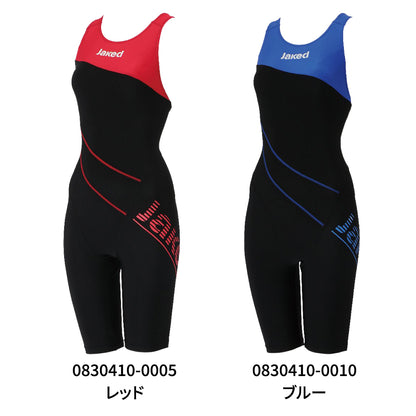 【Jaked（ジャケッド）】競泳用練習水着 レディース 水泳 無地レッグスーツ 0830410-0005