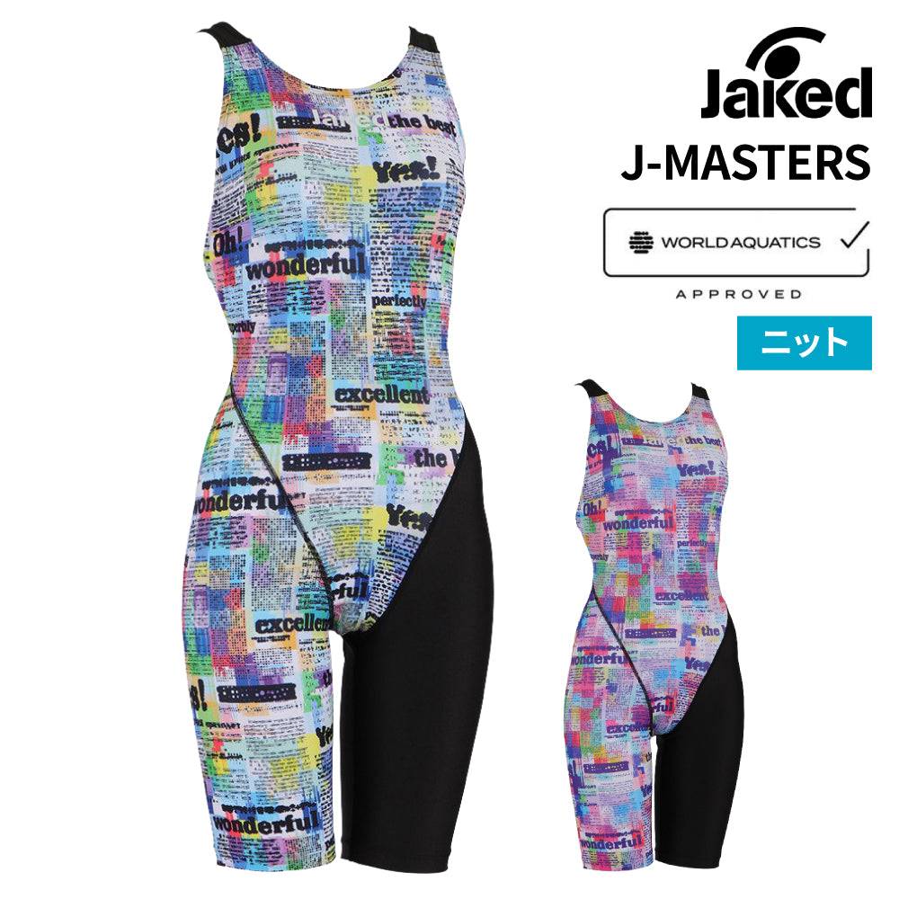 【Jaked（ジャケッド）】競泳水着 レディース 水泳 J-MASTERS WA承認モデル 0830413-0010