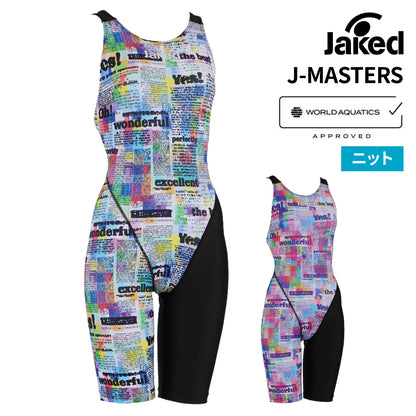 【Jaked（ジャケッド）】競泳水着 レディース 水泳 J-MASTERS WA承認モデル 0830413-0010