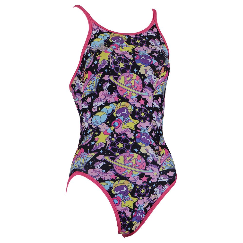 【Jaked（ジャケッド）】競泳水着 練習用 J-FORTEX トレーニング水着  ジュニア 女子  ハイパーバックスーツ 0830420