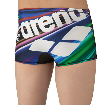 【arena（アリーナ）】メンズ 競泳水着 トレーニング水着 練習用水着 TOUGHSUIT（タフスーツ）スパッツ　ショート AS5FWM17M