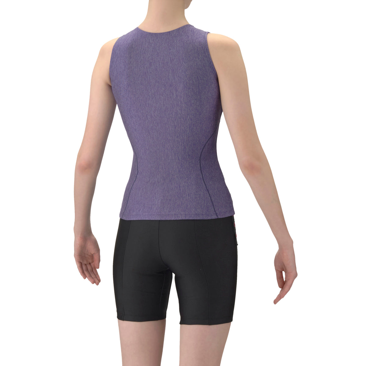 ★セール価格 1/31 23:59まで★【arena アリーナ】 レディース フィットネス水着 すらっとセパ フィットネスセパレート カバーバック・ミドルレッグ・差し込みパッド  AS5SWF41L