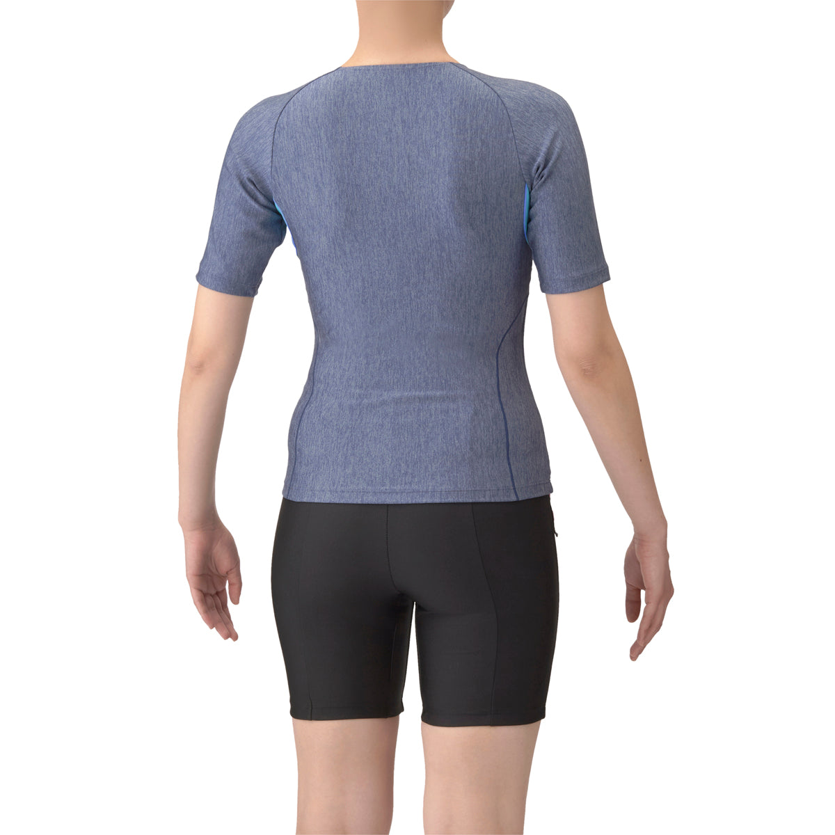 ★セール価格 4/30 23:59まで★ 【arena（アリーナ）】レディース  フィットネス水着 すらっとセパ セパレーツ カバーバック ミドルレッグ 差し込みパッド AS5SWF43L