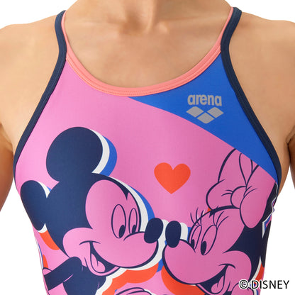 競泳水着  練習用 トレーニング水着 アリーナ arena ジュニア ガールズ 女子 TOUGHSUIT  タフスーツ ディズニー Disney AS6FWM50G