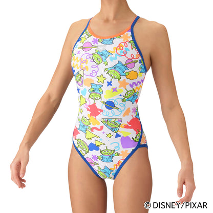 競泳水着  練習用 トレーニング水着 アリーナ arena ジュニア ガールズ 女子 TOUGHSUIT  タフスーツ ディズニー Disney AS6FWM53G