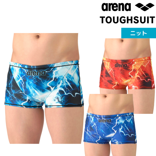 アリーナ メンズ 競泳練習用水着 TOUGHSUIT タフスーツ トレーニング水着ショートレッグ arena AS6SWM29M