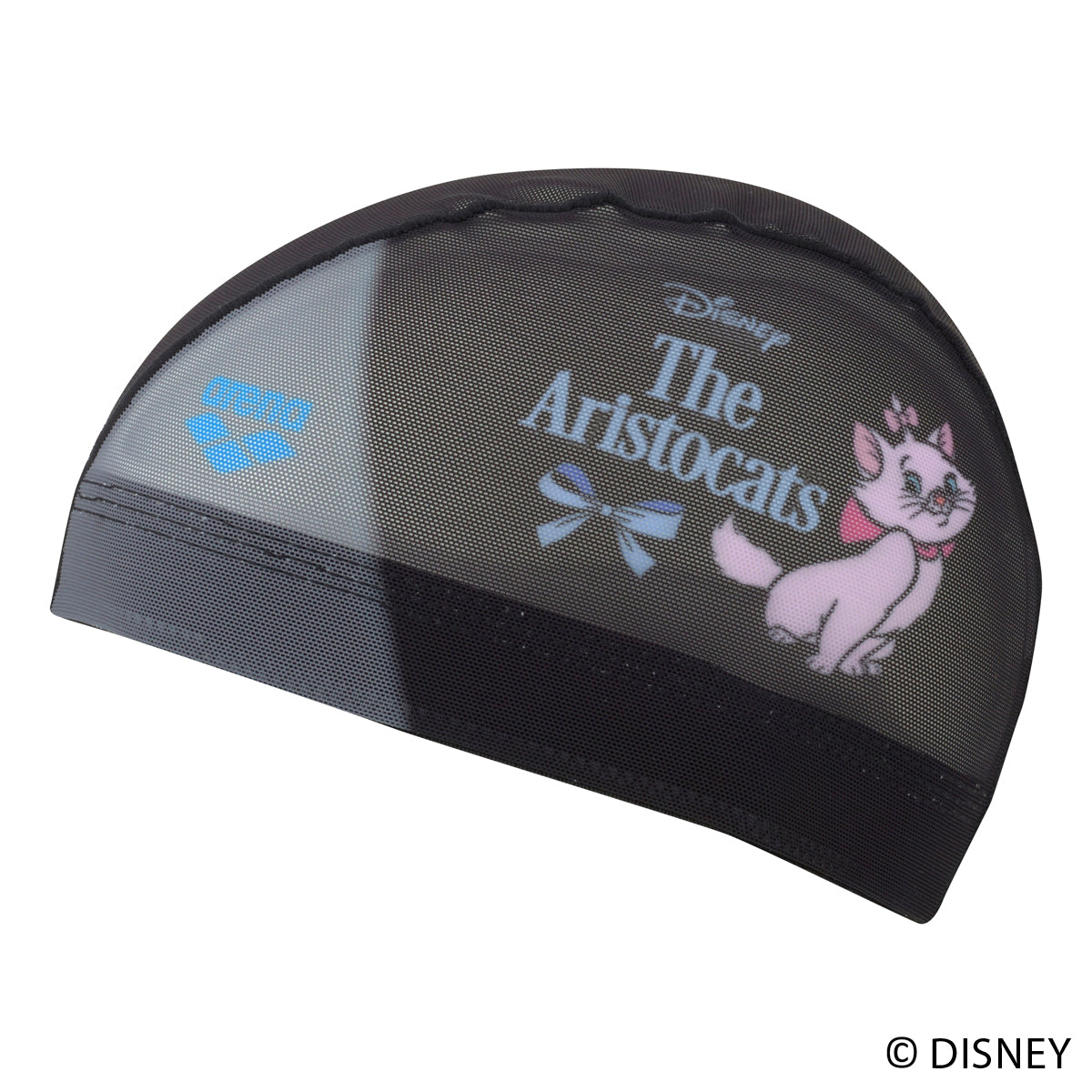 アリーナ 水泳帽 おしゃれキャットマリー ディズニー 水泳 メッシュキャップ 昇華プリント arena AS6SSC82U スイムキャップ スイミングキャップ