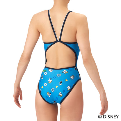 ★セール価格 1/31 23:59まで★【arena（アリーナ）】レディース 競泳水着 競泳用 トレーニング水着  ワンピース ミッキー ドナルド ミニー デイジー TOUGHSUIT（タフスーツ） ディズニー  Disney AS6SWM51L