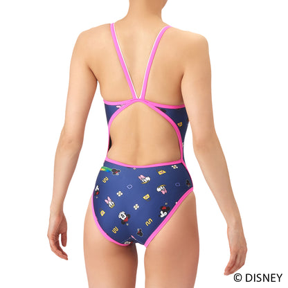 ★セール価格 1/31 23:59まで★【arena（アリーナ）】レディース 競泳水着 競泳用 トレーニング水着  ワンピース ミッキー ドナルド ミニー デイジー TOUGHSUIT（タフスーツ） ディズニー  Disney AS6SWM51L