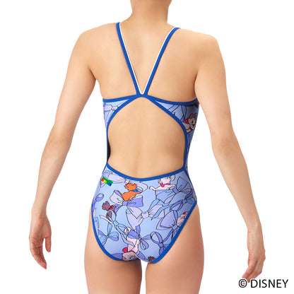 【arena（アリーナ）】ジュニア ガールズ 女子 競泳水着 練習用 トレーニング水着 TOUGHSUIT(タフスーツ) ディズニー おしゃれキャット マリー ベルリオーズ トゥルーズ  Disney AS6SWM54G