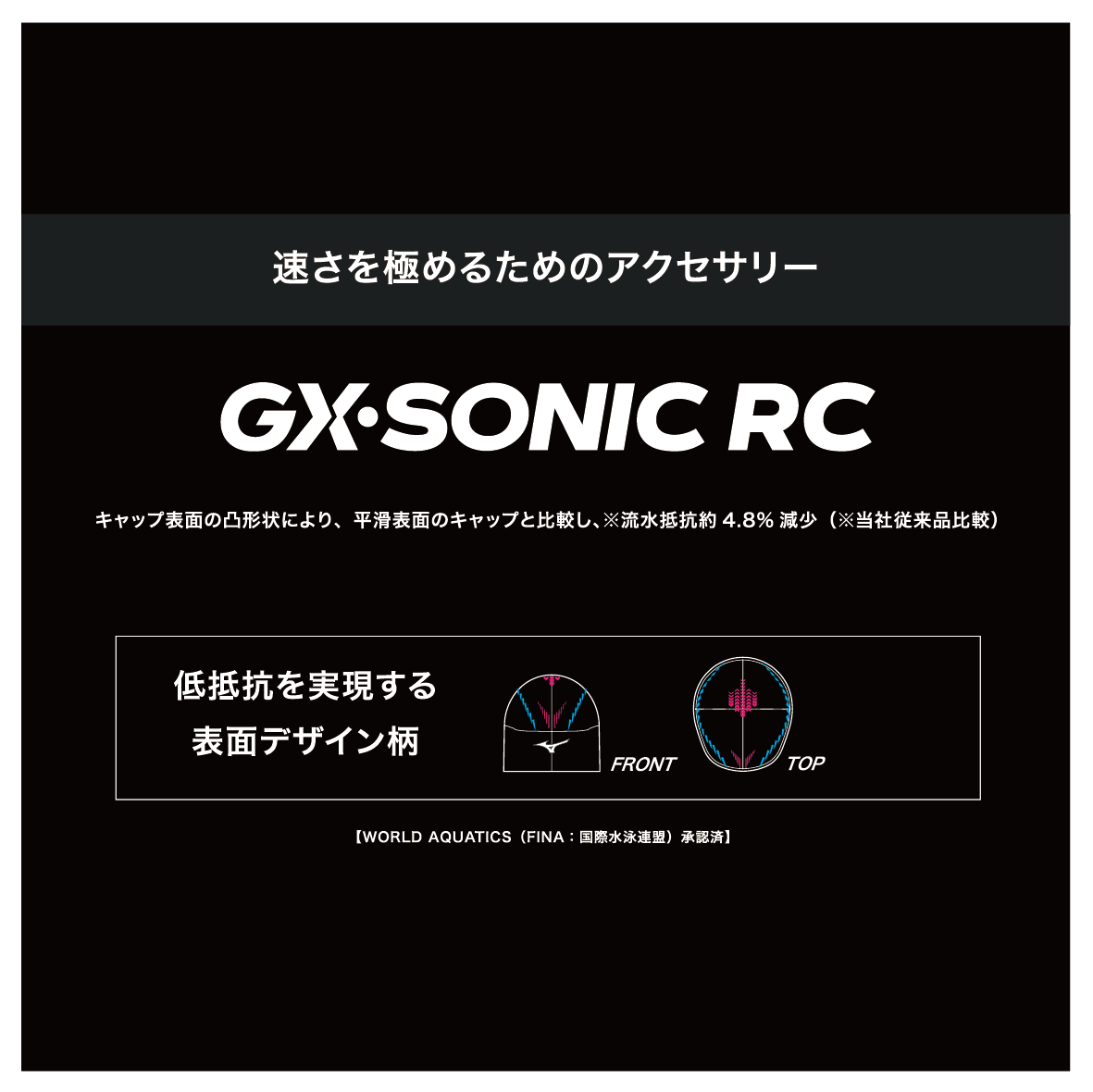 GX・SONIC RC PLUS【MIZUNO(ミズノ)-キャップ N2JWA500】