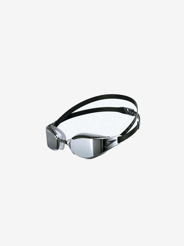 【Speedo（スピード）】 ゴーグル FINA承認 ファストスキンハイパーエリートミラーレンズ SE02151 K