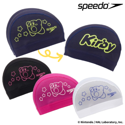 Speedo カービィ メッシュキャップ スピード 水泳帽 スイムキャップ kirby SE12601