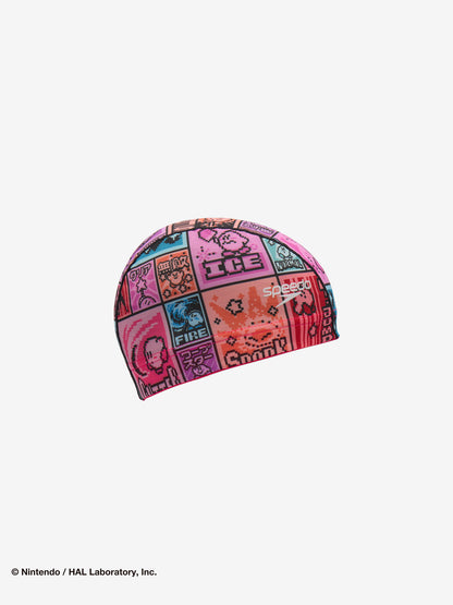 水泳帽 スイムキャップ メッシュ カービィ スピード ドットブロック メッシュキャップ Speedo kirby SE12602