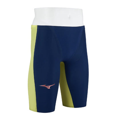 【予約販売】【MIZUNO(ミズノ)】メンズ 競泳水着 高速水着  WA承認 GX・SONIC ROYAL PW パワータイプ ハーフスパッツ N2MBD00184  GX・SONIC 6の後継モデル  旧NVタイプ