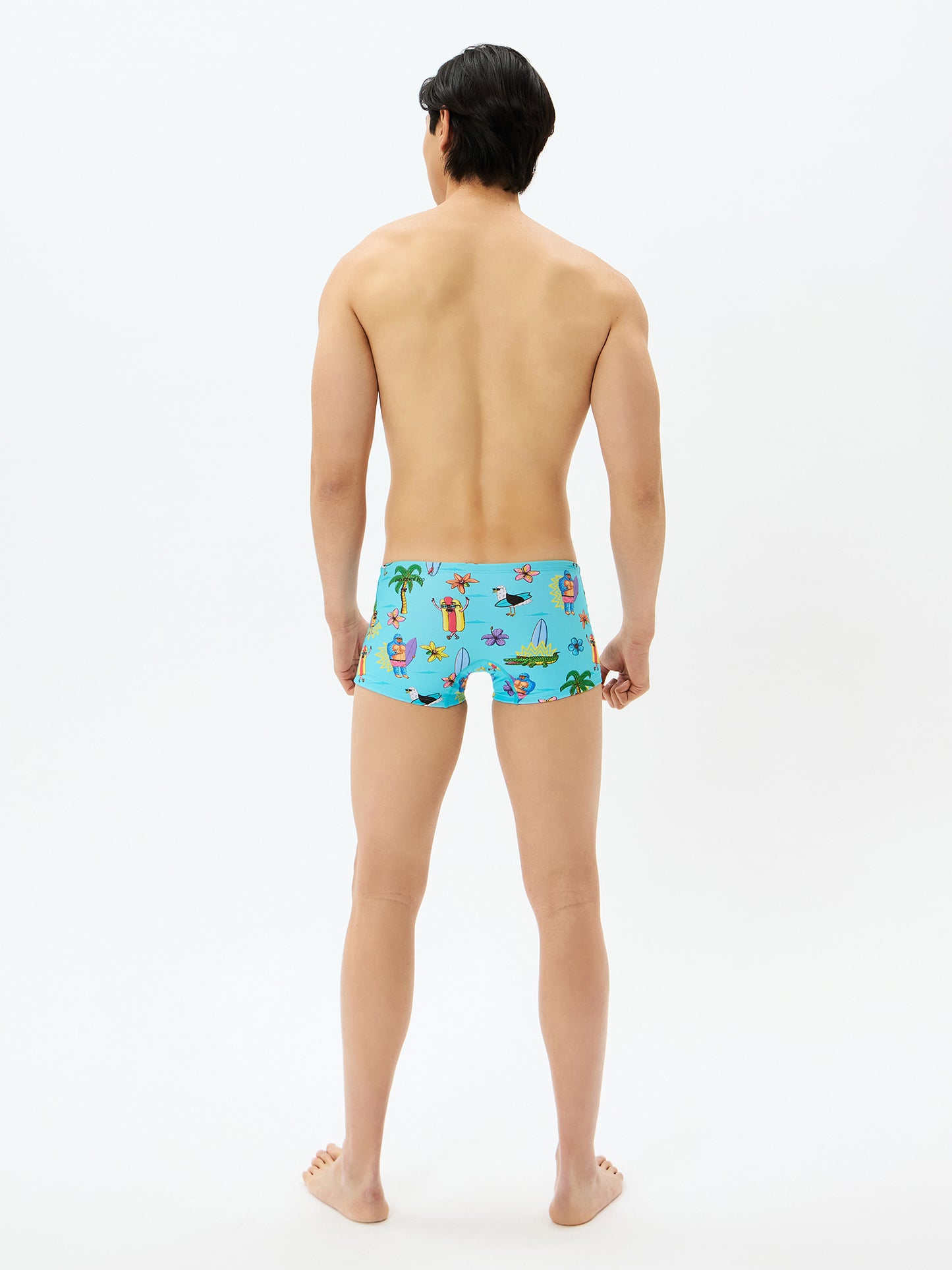 【Speedo（スピード）】メンズ 競泳水着 トレーニング水着 練習用水着 Truns（ターンズ）MULGA THE ARTIST（モルガ）ショートボックス    2025年秋冬 ST52551MU