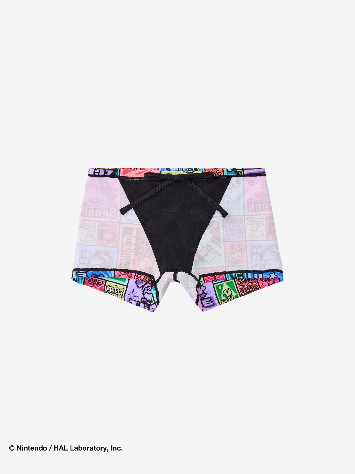 星のカービィコラボ第2弾 競泳水着 練習用 メンズ カービィ kirby Speedoドットブロック TurnS ターンズ ボックス スピード トレーニング水着 ST52602