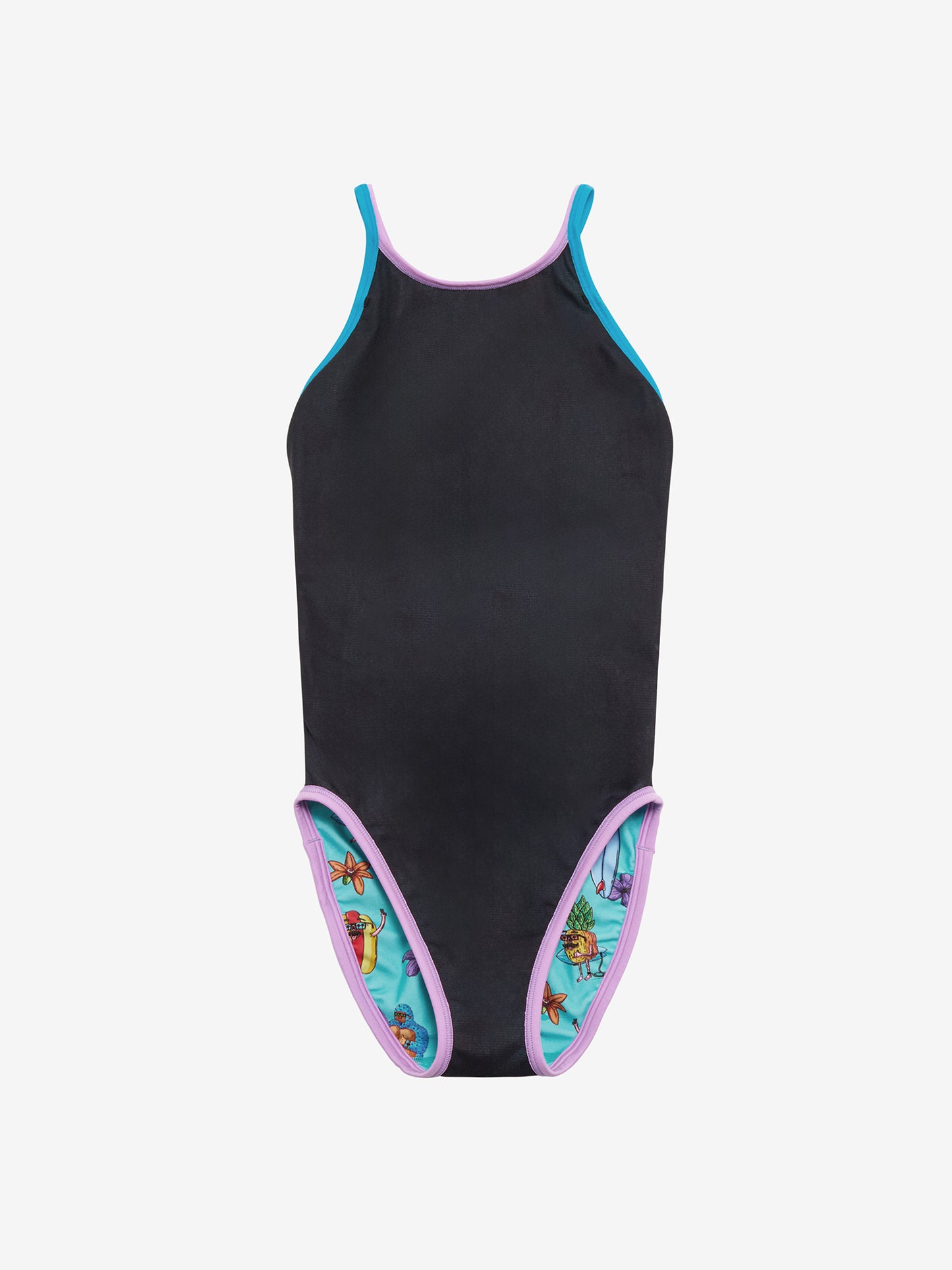 【Speedo（スピード）】レディース 競泳水着 トレーニング水着 練習用水着 TurnS（ターンズ）ワンピース　「MULGA THE ARTIST(モルガ)」コラボ　STW02551MU