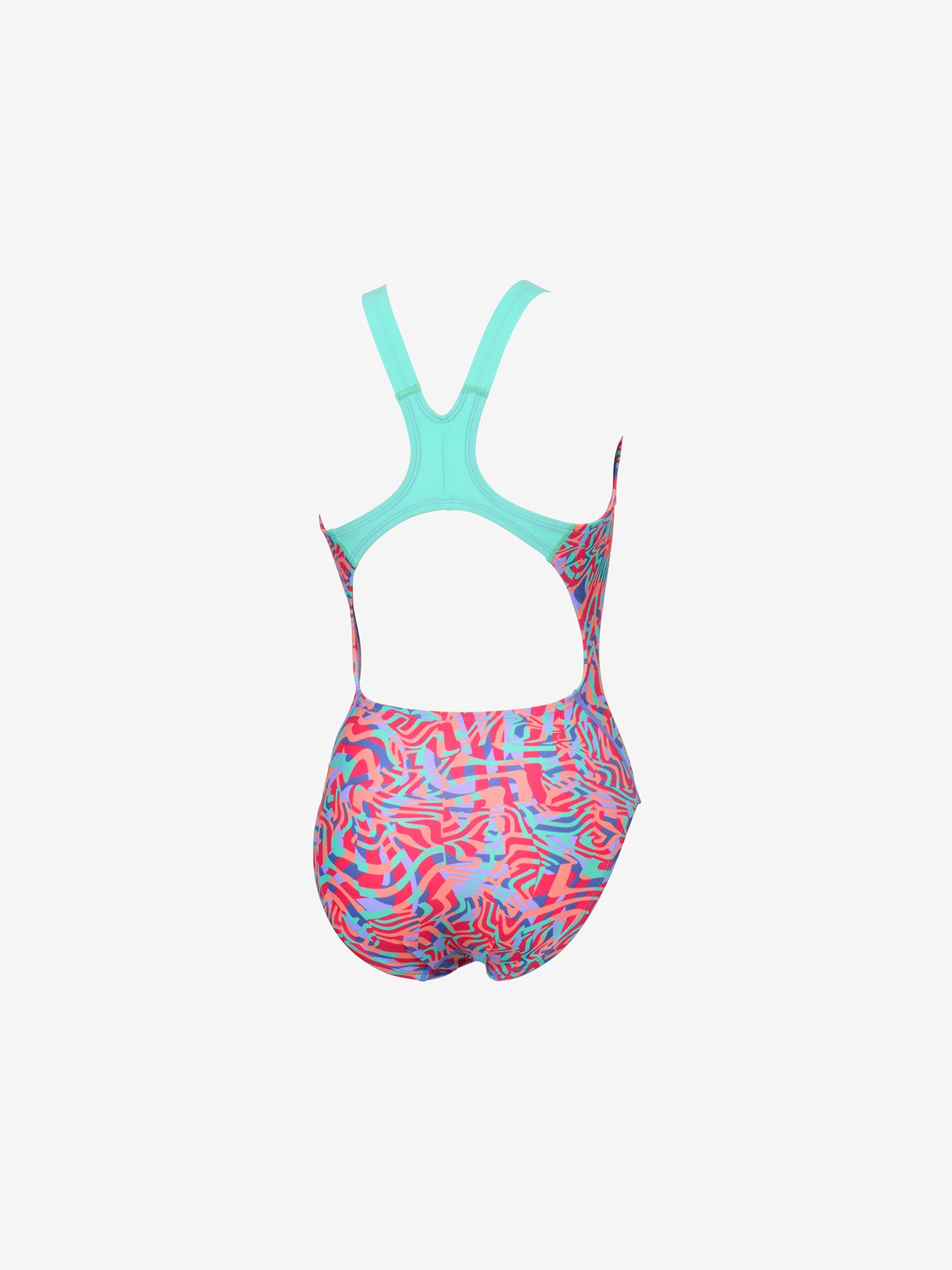 【Speedo（スピード）】レディース  競泳水着 トレーニング水着 練習用水着 TurnS（ターンズ）  MAZES（メイズ）ワイドストラップスーツ STW02553