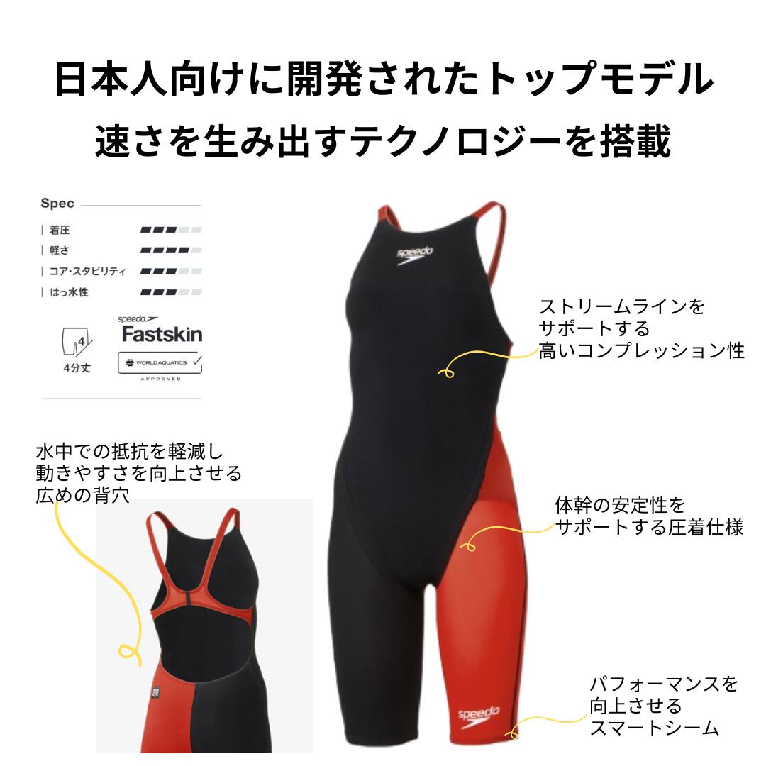 Speedo（スピード）】レディース 競泳用 レーシング水着 WA承認