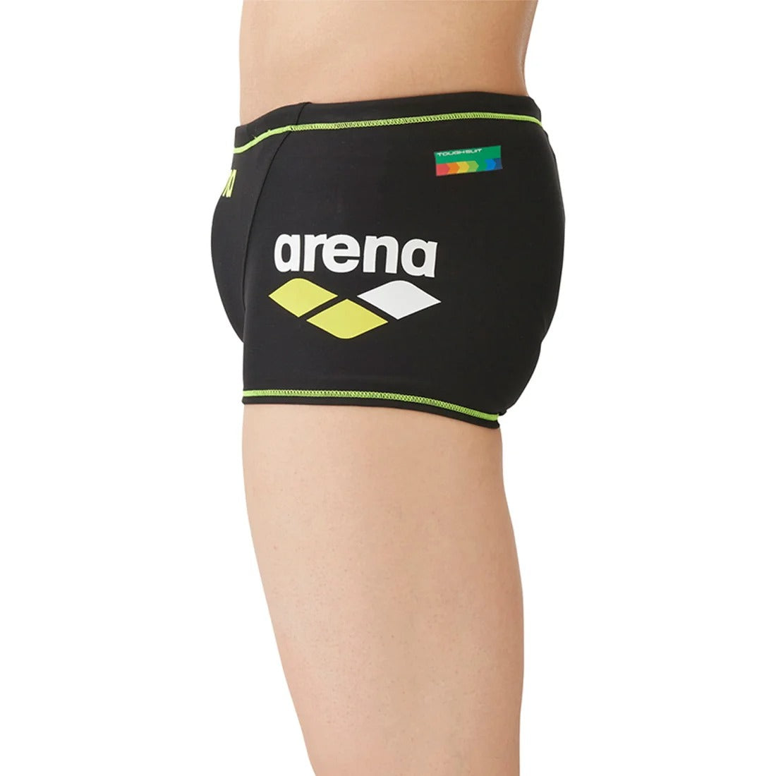 たえ。arena スポーツ用水着 黒・マルチカラー arena（アリーナ）】メンズ 競泳水着 トレーニング水着 練習用水着
