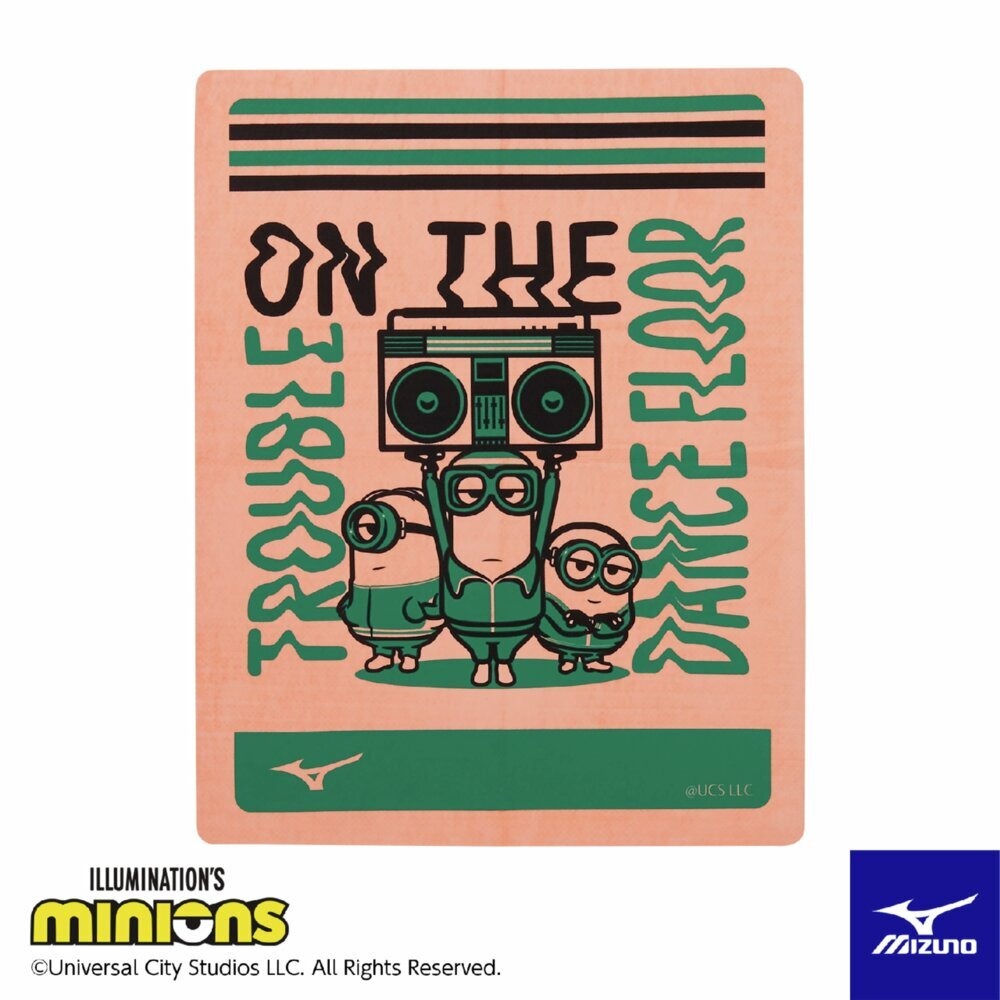 【mizuno(ミズノ)】セームタオル スイムタオル ミニオンズ PVA  抗菌 N2JYC095