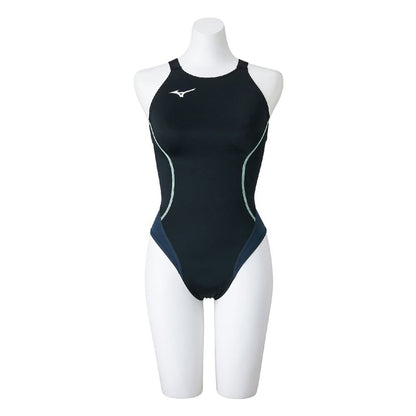 【MIZUNO（ミズノ）】レディース 競泳水着 レーシング水着 WA承認 GX・SONIC STREAM （旧 STREAM ACE）FINA承認 ミディアムカット ニット素材  N2MAC724