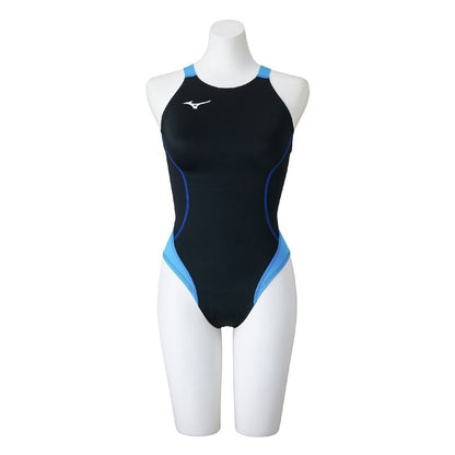 【MIZUNO（ミズノ）】レディース 競泳水着 レーシング水着 WA承認 GX・SONIC STREAM （旧 STREAM ACE）FINA承認 ミディアムカット ニット素材  N2MAC724