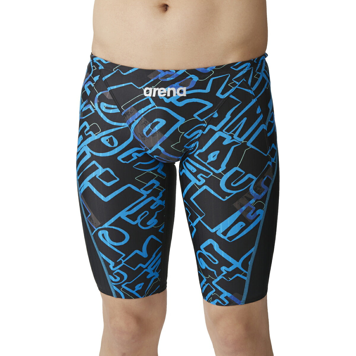 【arena（アリーナ）】メンズ 競泳水着 レーシング水着 FINA承認 スパッツ（ハーフレッグ） ARN4067M