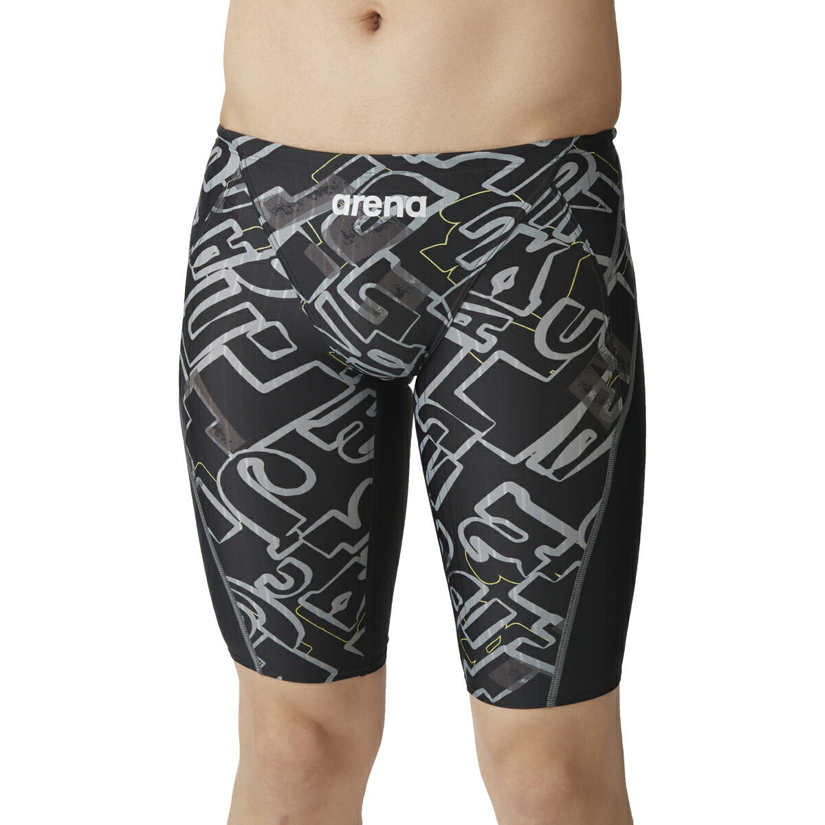 【arena（アリーナ）】メンズ 競泳水着 レーシング水着 FINA承認 スパッツ（ハーフレッグ） ARN4067M