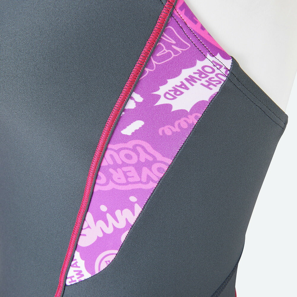 【MIZUNO（ミズノ）】レディース 競泳水着 トレーニング水着 練習用水着 EXER SUITS（エクサースーツ） ハーフレッグ  N2MGB287