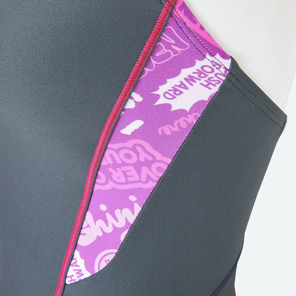 【MIZUNO（ミズノ）】レディース 競泳水着 トレーニング水着 練習用水着 EXER SUITS（エクサースーツ） ハーフレッグ  N2MGB287