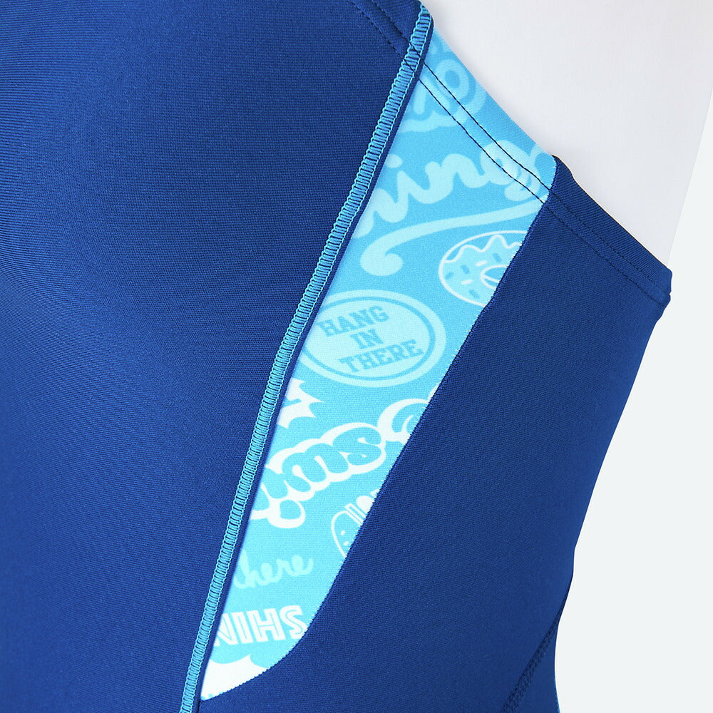 【MIZUNO（ミズノ）】レディース 競泳水着 トレーニング水着 練習用水着 EXER SUITS（エクサースーツ） ハーフレッグ  N2MGB287